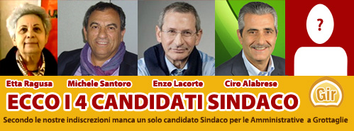 Elezioni a Grottaglie, i Candidati Sindaco